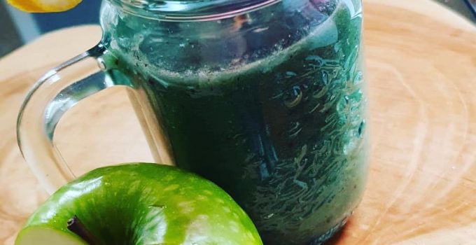 recette smoothie spiruline kiwi pomme