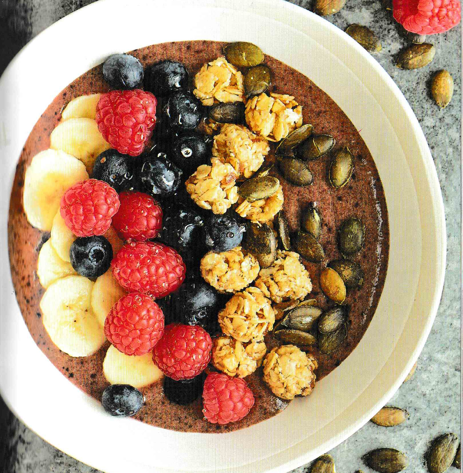 recette smoothie bowl fruits rouges acai