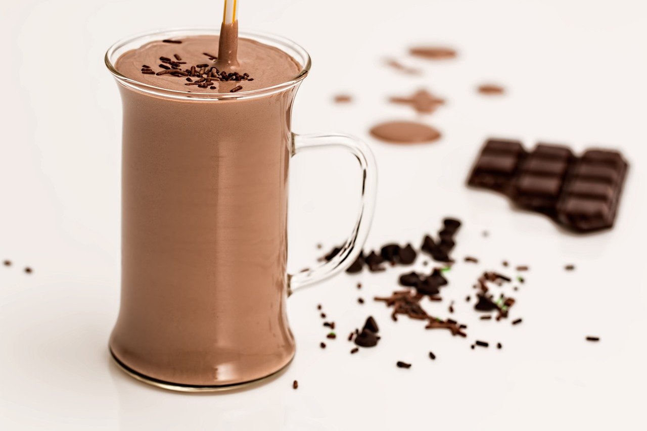 comment faire un smoothie au chocolat